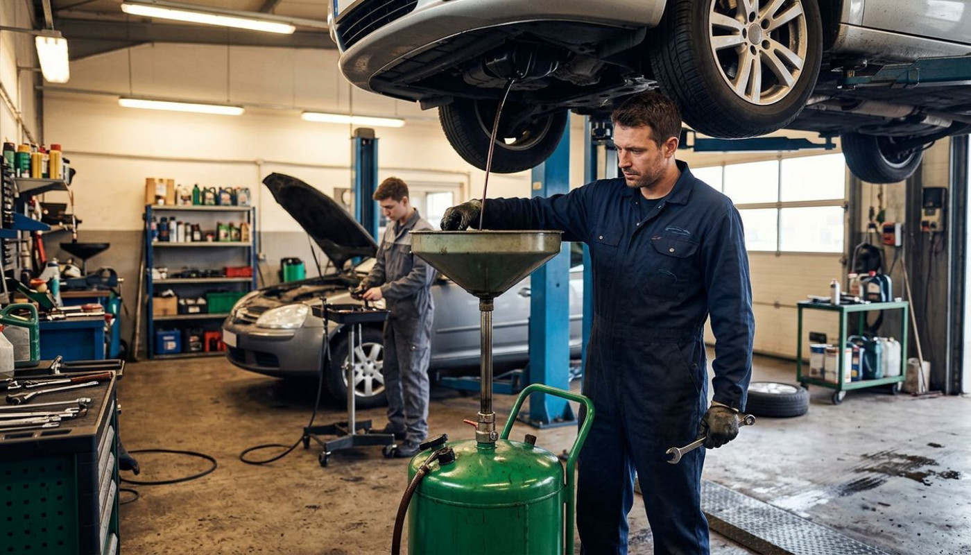 Choisir la meilleure cuve à huile de vidange pour votre atelier
