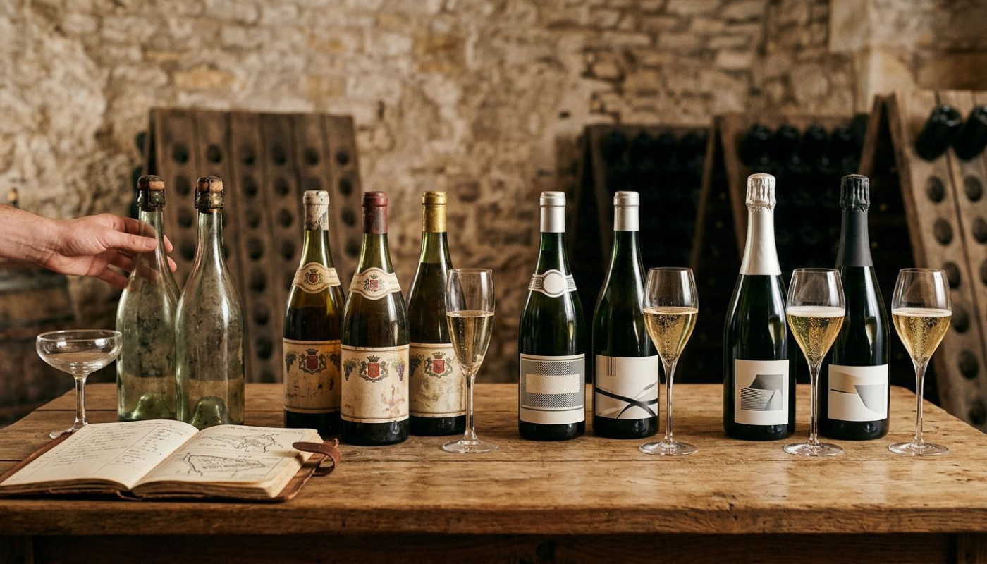 Histoire et évolution des différentes cuvées de champagne